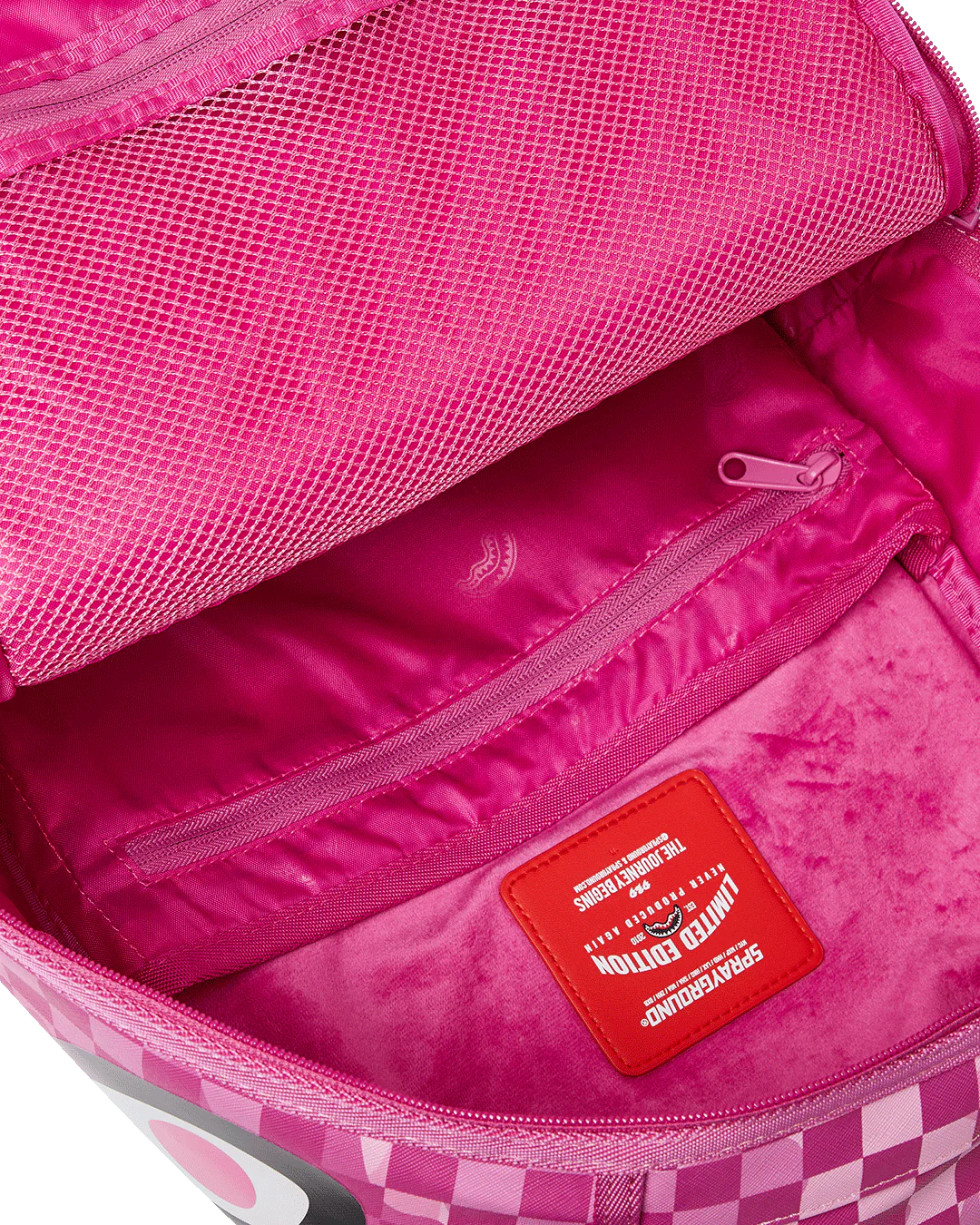 PINK CAMOCHECK BACKPACK - Image 11
