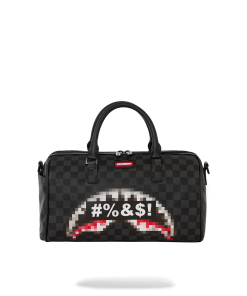 'WHAT THE BEEP' SHARK MINI DUFFLE