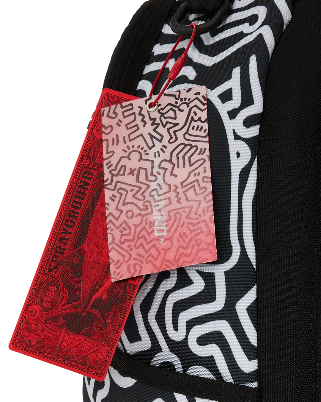 KEITH HARING SKATER SHARK DLXSR BACKPACK - Image 10