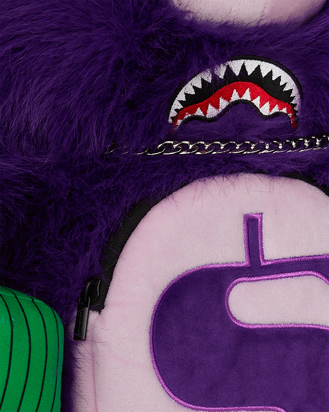 FURZILLA SHARK (PURP) MONEYBEAR BACKPACK - Image 9