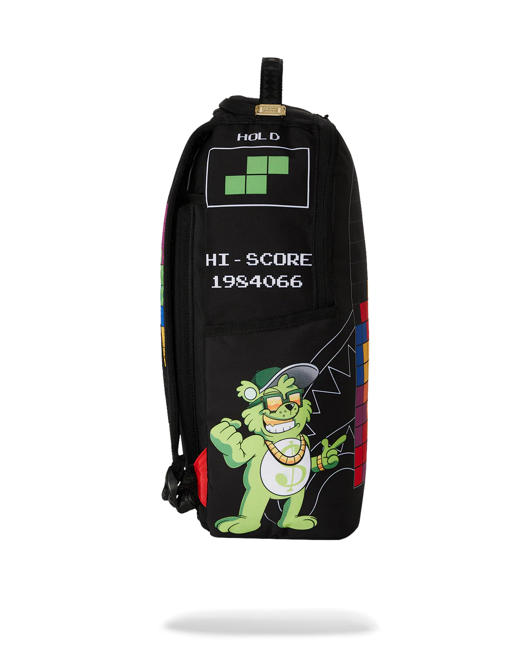 TETRIS WITH DIABLO AND MONEY BEAR BACKPACK - Image 4