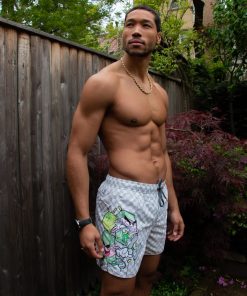 Alternative view of MONEY BOYS SANDBAR SWIM TRUNKS