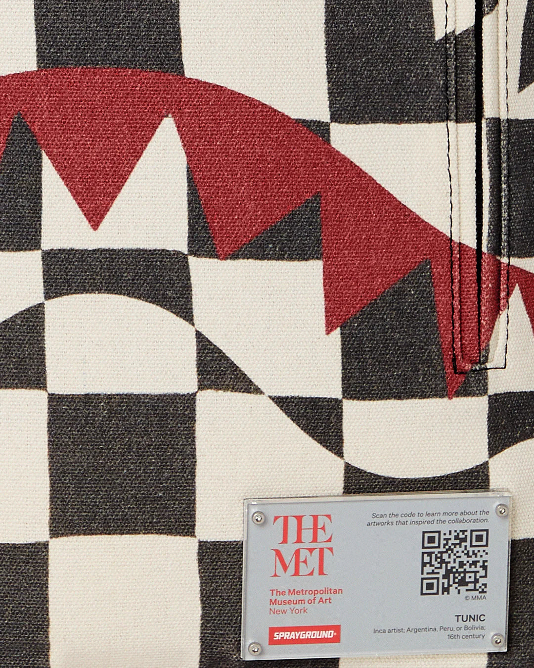 THE MET INCA CHECKERBOARD BACKPACK - Image 12