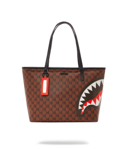 SHARKS AND SKULLS TOTE