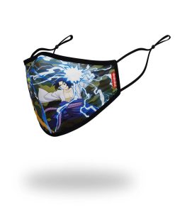 Alternative view of ADULT NARUTO VS SASUKE FORM FITTING FACE-COVERING