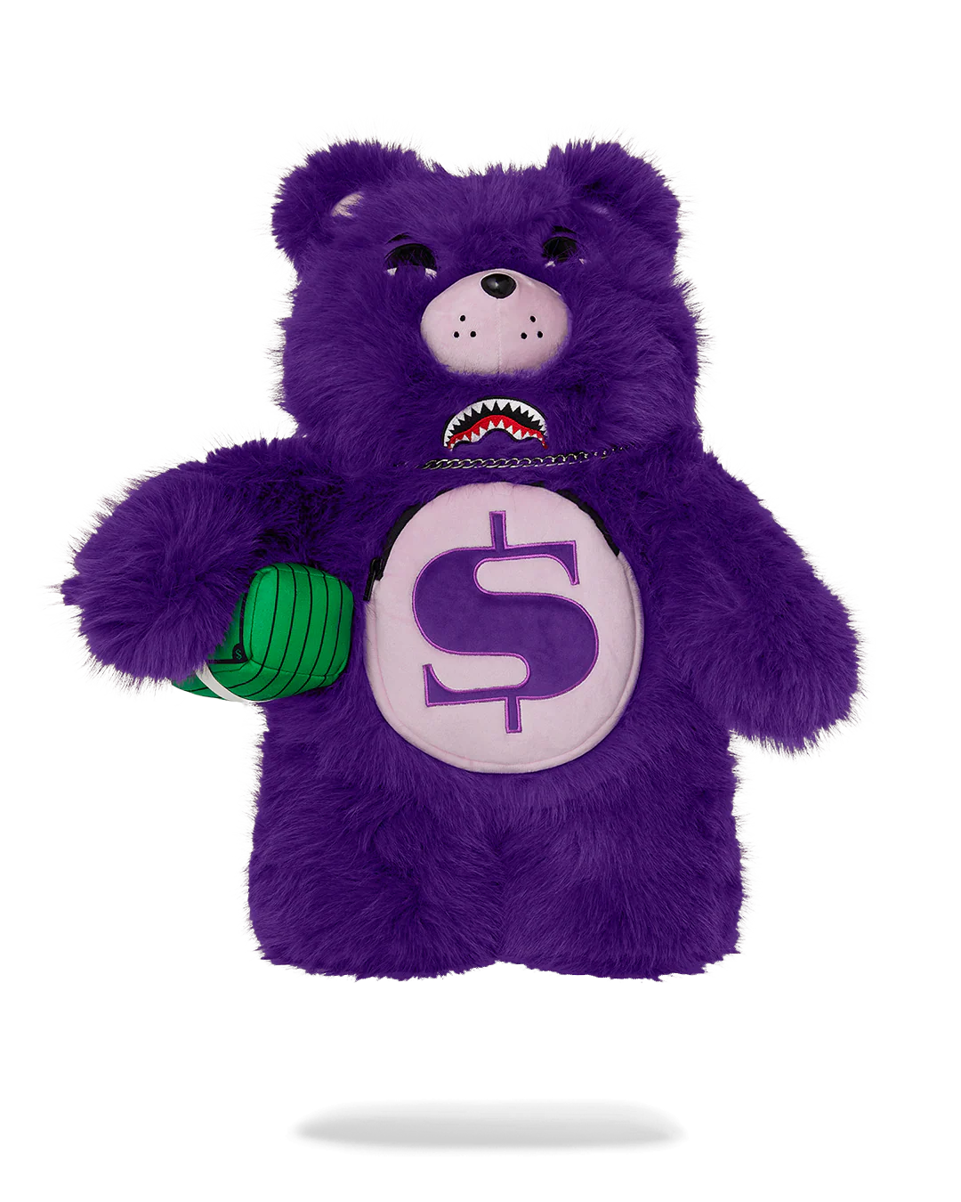 FURZILLA SHARK (PURP) MONEYBEAR BACKPACK