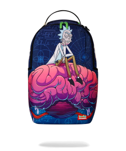 RICK AND MORTY BRAIN SHARK DLXR BACKPACK