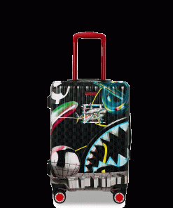 MIND TRIP SHARK DOSE SHARKNAUTICS HARDSHELL CARRY-ON LUGGAGE