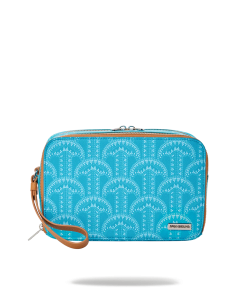 ILLUCHAINS TURQ TOILETRY BAG