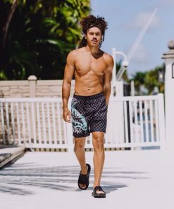 Alternative view of SPRAY POETRY III SWIM SHORT