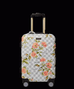 A.I. AFRICAN INTELLIGENCE ELEGANT ENERGY SHARKITECTURE CARRY-ON LUGGAGE - SANDFLOWER COLLAB